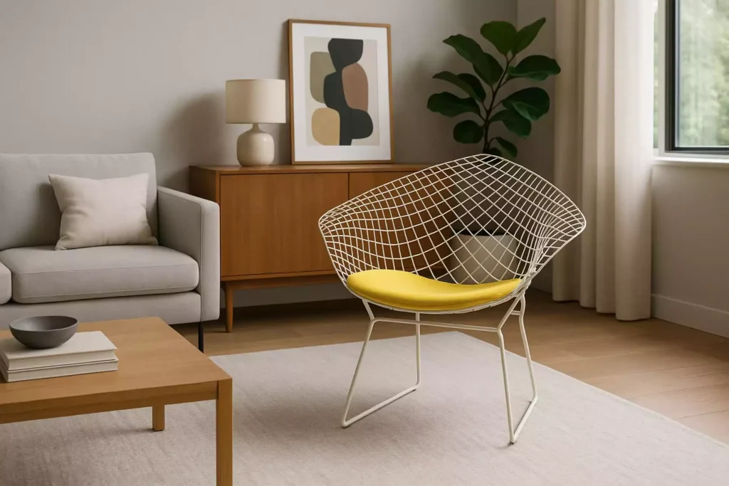 comment reconnaître une vraie chaise bertoia ?