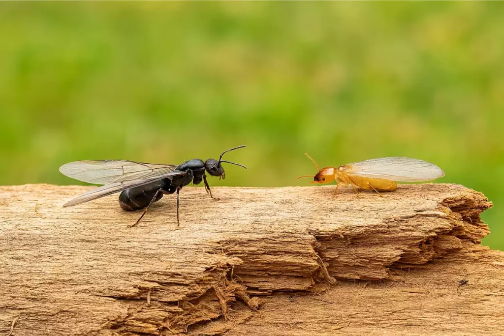 fourmi volante et termite​