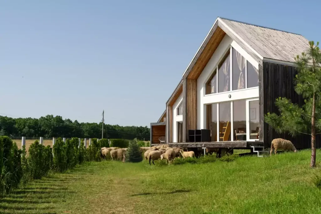 constructeur maison en bois scandinave